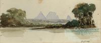 Glasshouse Mountains from the Nth. boat passage, 29 July 1853