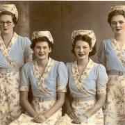 Waitresses at Ipswich’s Regal Café, c1940 