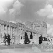 Front of the Forgan Smith Building, c1958