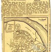 Proposed design of the new university buildings at St Lucia, 1935