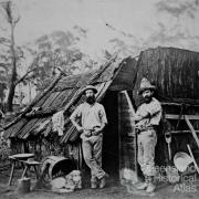 Queensland miner in conical hat, 1870