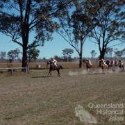 Picnic races at Burrandowan, near Kingaroy, 1979