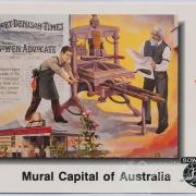 Mural "Newspaper Industry", Bowen