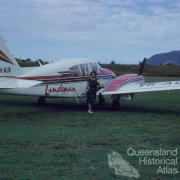 Aircraft servicing Lindeman Island, 1966