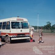 Ansett airport bus, Horn Island, 1976