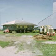 Moving the laboratory at the Pioneer Sugar Mill, Brandon, 1965