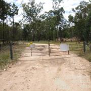 Lock the gate, Queensland, 2012