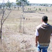 Walking out bush, Cherbourg, 2010