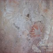 Aboriginal art, Carnarvon Gorge, 1979