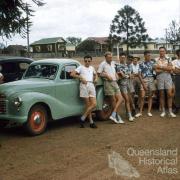 Junior farmer visit to Cherbourg, 1957