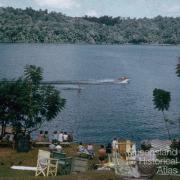 Water skiing on Lake Barrine, 1958