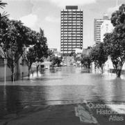 Flooding in Mary Street, Brisbane, 1974