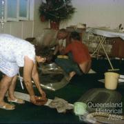 Cyclone Althea damage, Hyde Park, 1971