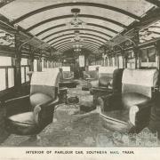 Parlour car, Southern Mail train, 1912