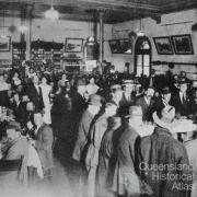 The busy Toowoomba Refreshment Room, c1910