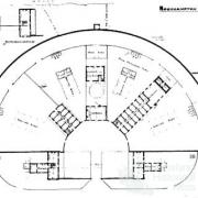 Radial prison design, 1880s