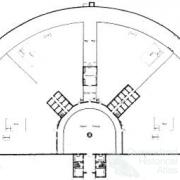 Radial prison design, 1880s