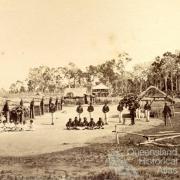 Lower Herbert River Native Police camp, early 1870s