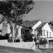 Interwar Spanish mission style home, Durack, Brisbane, 1972