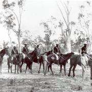 Cape York Peninsula Native Police patrol, c1900