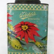 Webster's Biscuits tin