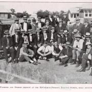 Local farmers at tractor school, Millmerran, 1927