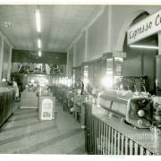 Interior, Londys café, Toowoomba, 1962