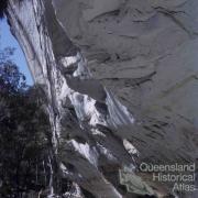 Aboriginal paintings, Carnarvon National Park, 1965