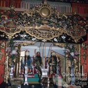 Chinese Joss House interior, Cooktown, 1972