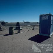 Birdsville airstrip with toilets, 1995