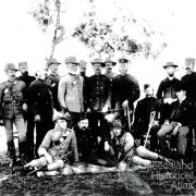 The military arrives at Peak Downs, Clermont, 1891