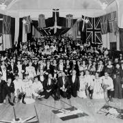 Scandinavian masquerade ball, South Brisbane Town Hall, c1906