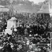 Unveiling the T. J. Byrnes statue, Brisbane 1902