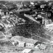 Laying of the foundation stone of the Holy Name Cathedral, 1928