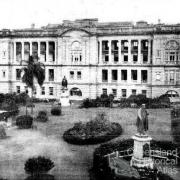 Ryan and Queen Victoria statues, Queens Gardens, 1934