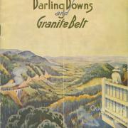 Darling Downs and Granite Belt (front cover), c1935