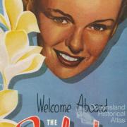 Welcome aboard the Sunlander, 1953