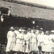 Queensland and Victorian nurses at Poona, India, 1918