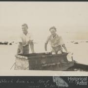 Underwater viewing, Low Isles, 1928