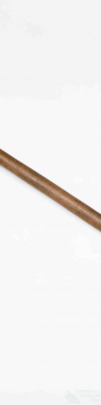 Solomon Island canoe paddle, 1884