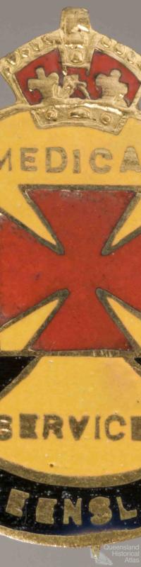Civil Defence badge, Medical Services