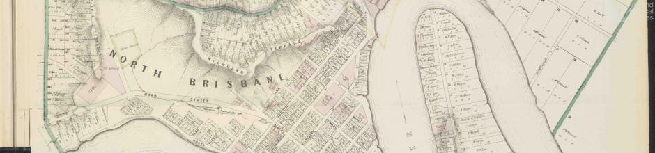 City and environs of Brisbane, 1865