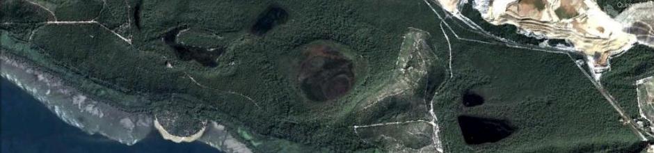 Sand-slide Stradbroke Island that occurred in 1980, Google map, 2010 