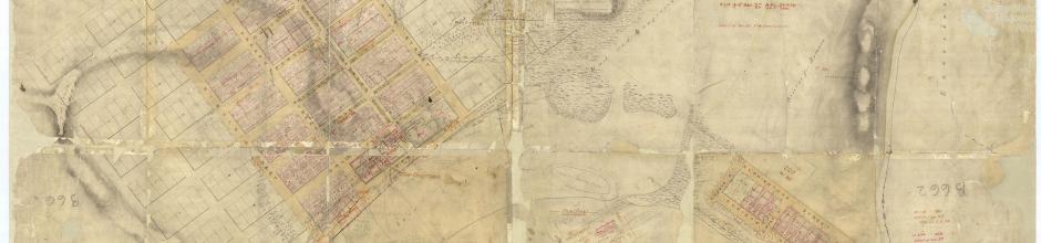 Plan of Bowen, 1861