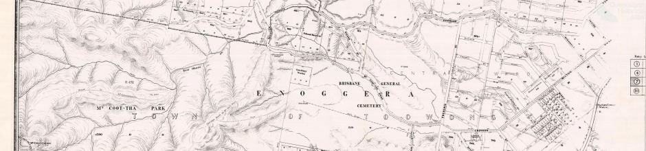 Brisbane and Suburbs showing Mount Coot-tha Park, 1905