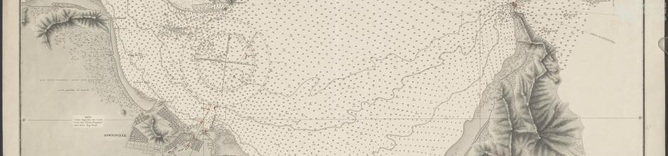 Cleveland Bay, mariner's survey, 1886