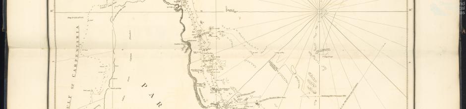 Chart of the NE Coast of Australia, 1819-21