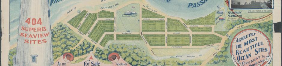 Bulcock estate land sale Caloundra, 1917