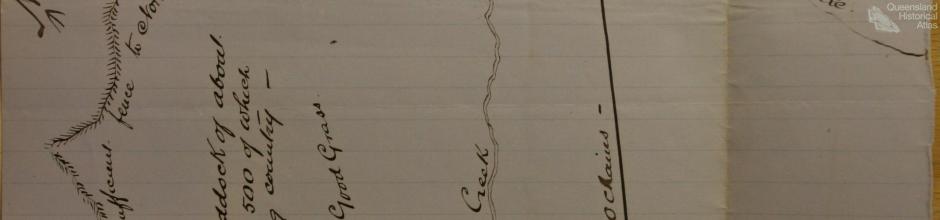 Native Police reserve, near Laura, 1884