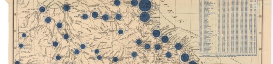 Annual rainfall, 1902